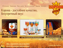 Tablet Screenshot of korona.kz