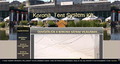 Desktop Screenshot of korona.hu