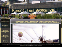 Tablet Screenshot of korona.hu